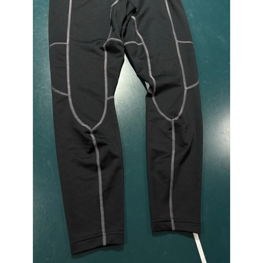 Under Armour Compression Leggings Men's Medium Black Cold Gear Base Layer EUC